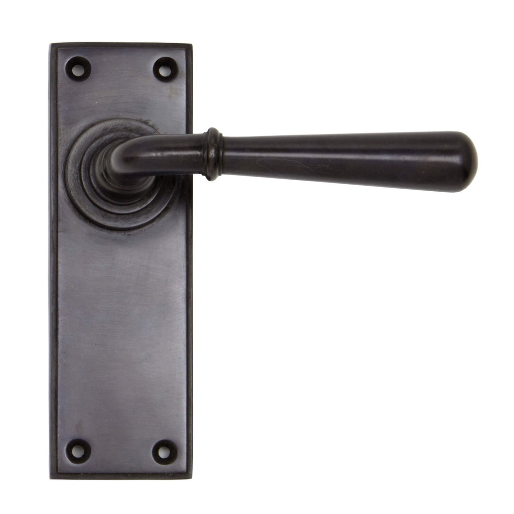 Newbury Lever Handles Aged Bronze