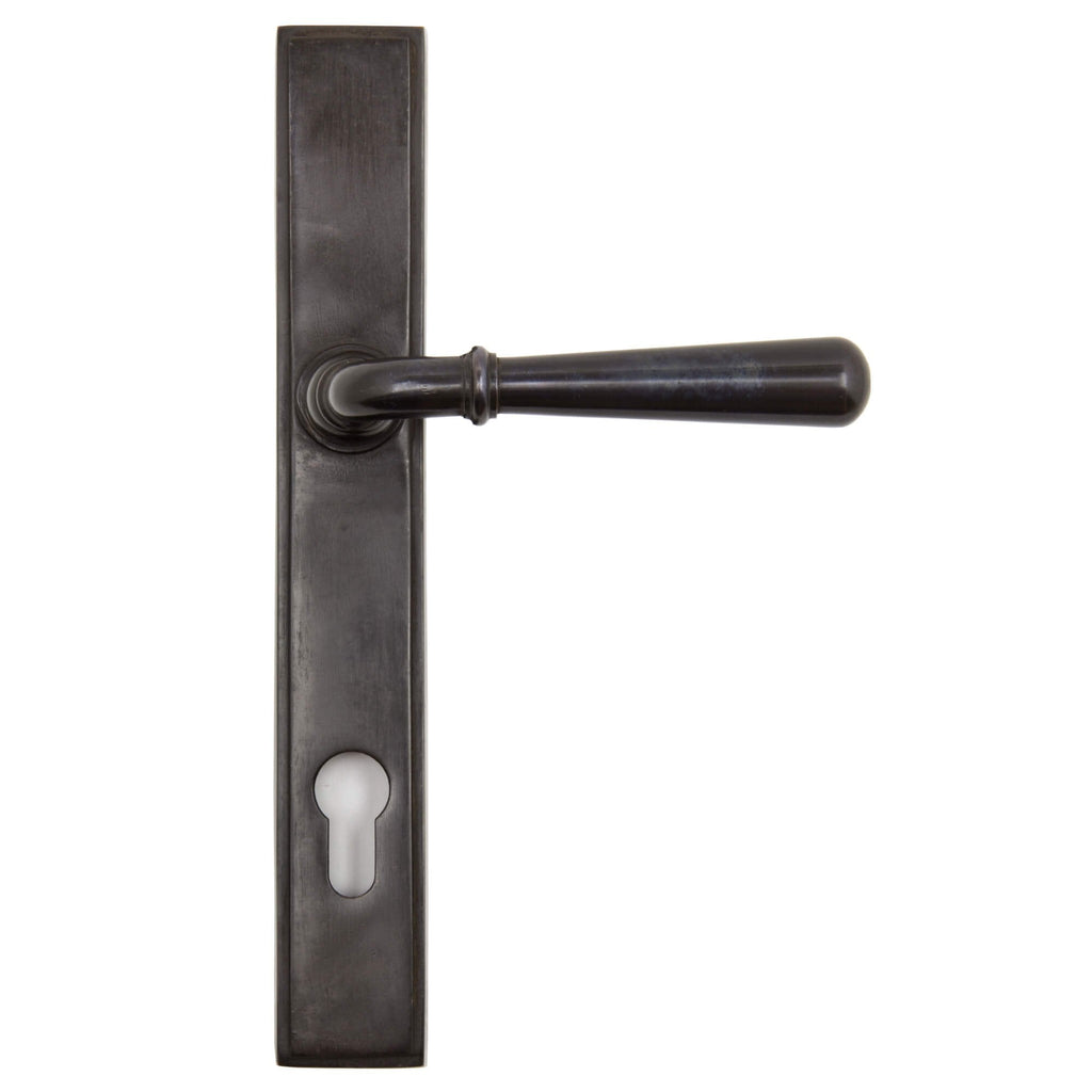 Newbury Aged Bronze Espagnolette Lock Set