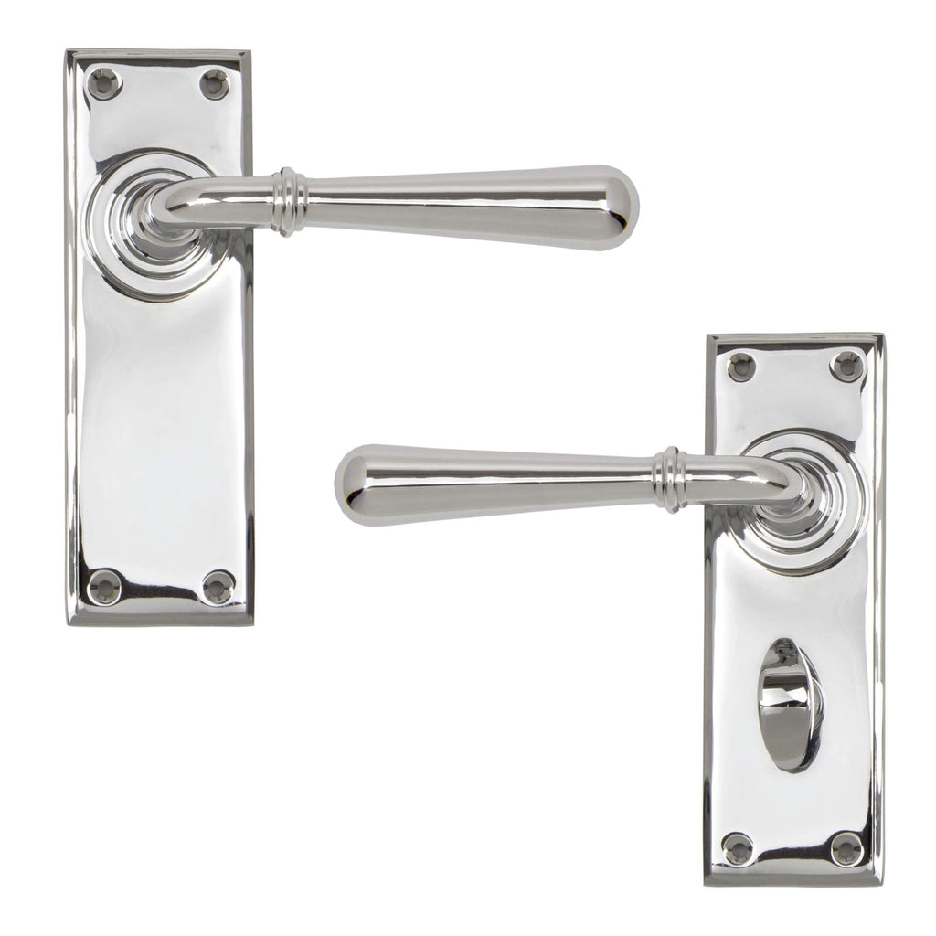 Newbury Lever Handles Polished Chrome