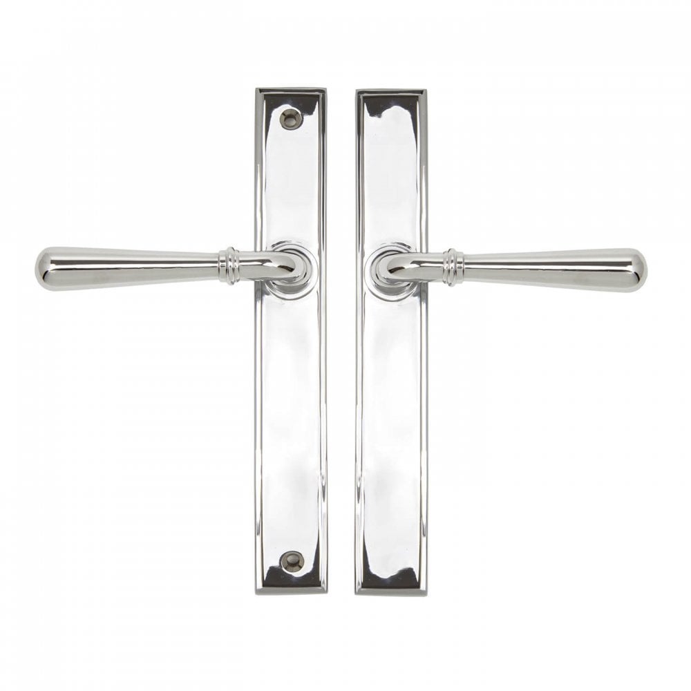 Newbury Polished Chrome Espagnolette Lock Set