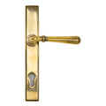 Newbury Aged Brass Espagnolette Lock Set