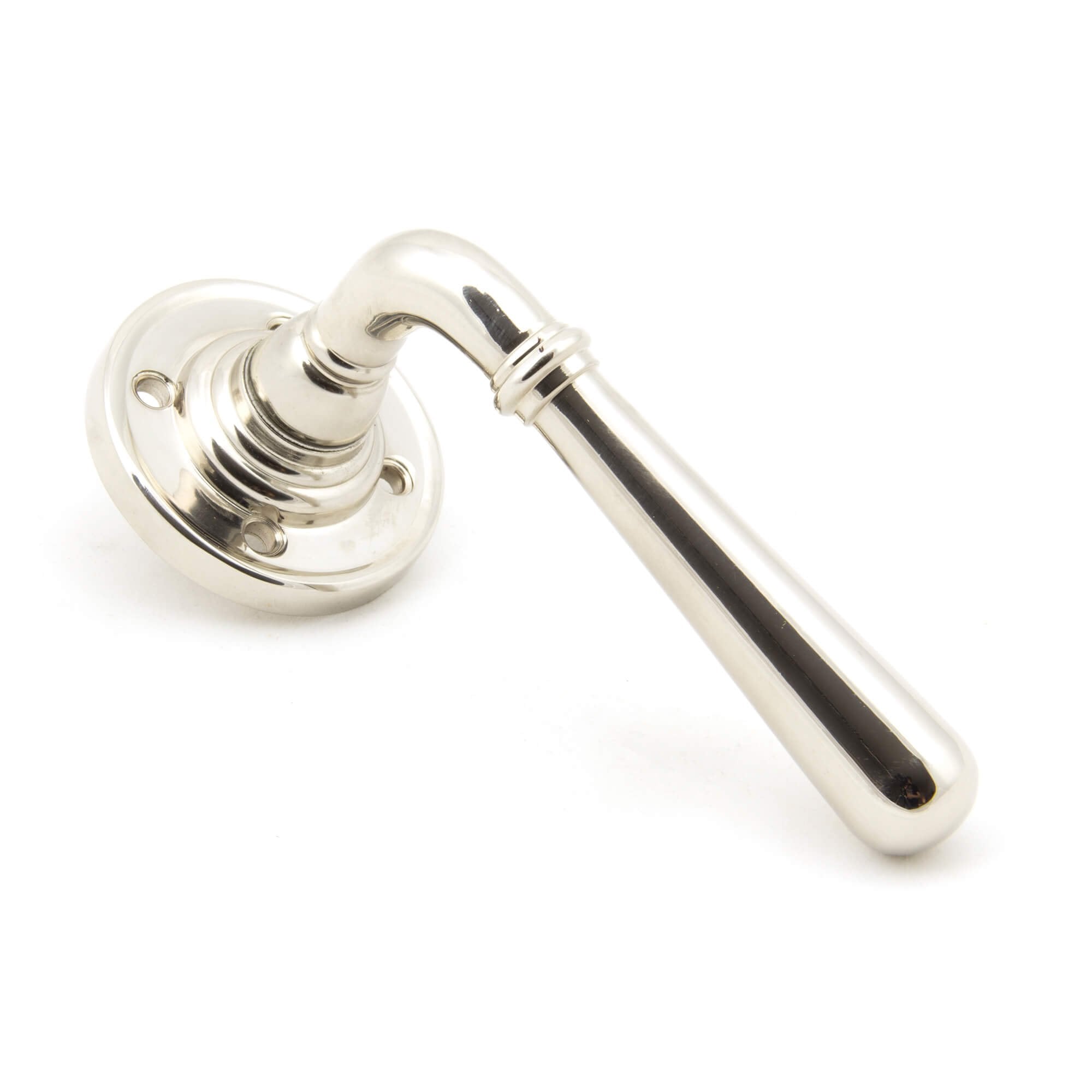 Newbury Polished Nickel Lever Set