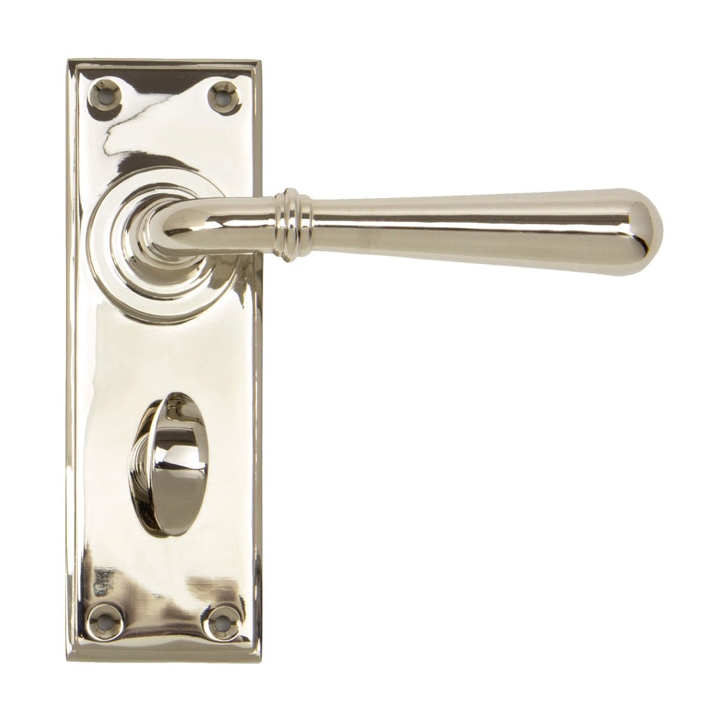 Newbury Lever Handles Polished Nickel