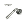 Newbury Pewter Lever on Covered Rose