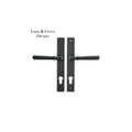 Newbury Matt Black Slimline Espagnolette Set
