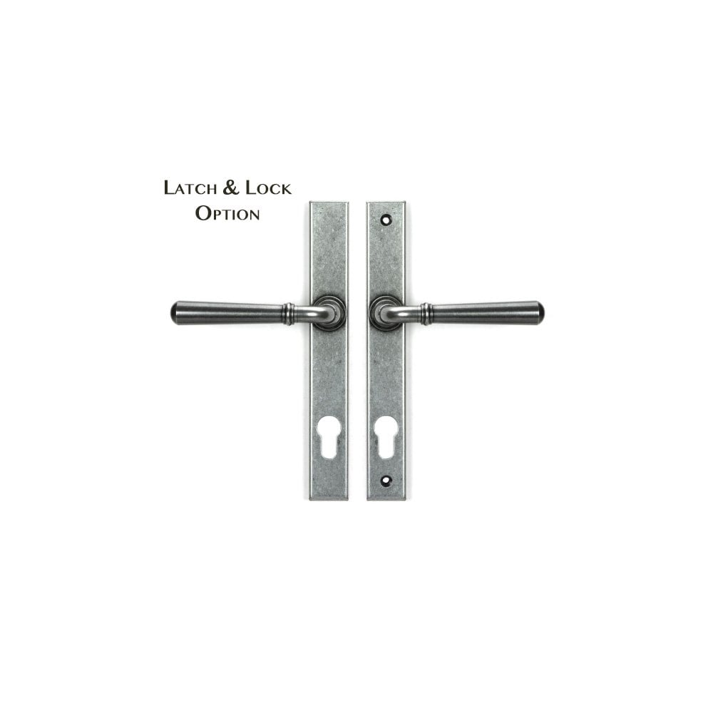 Newbury Pewter Slimline Espagnolette Set