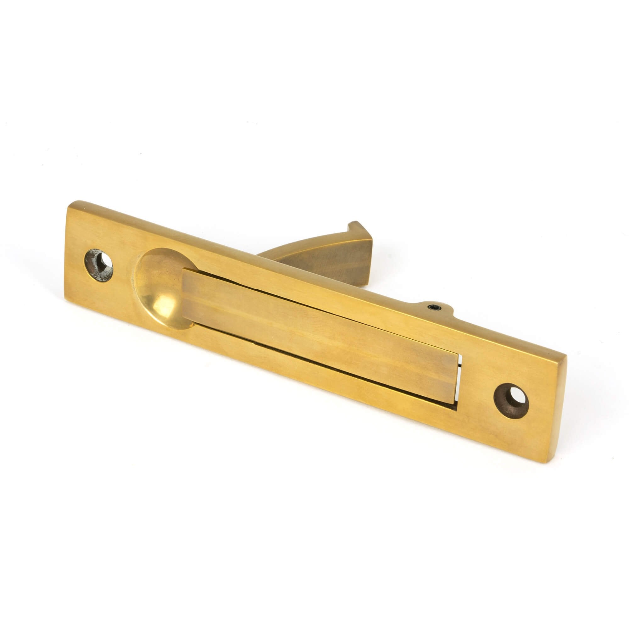 Aged Brass Edge Pull