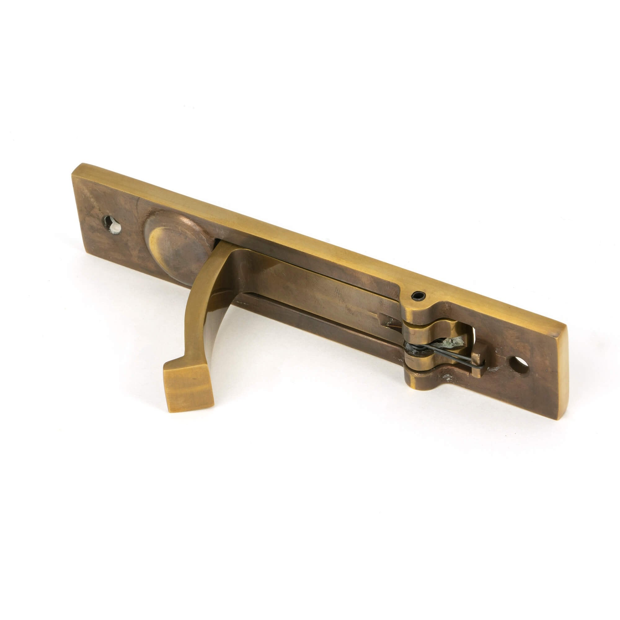 Aged Brass Edge Pull