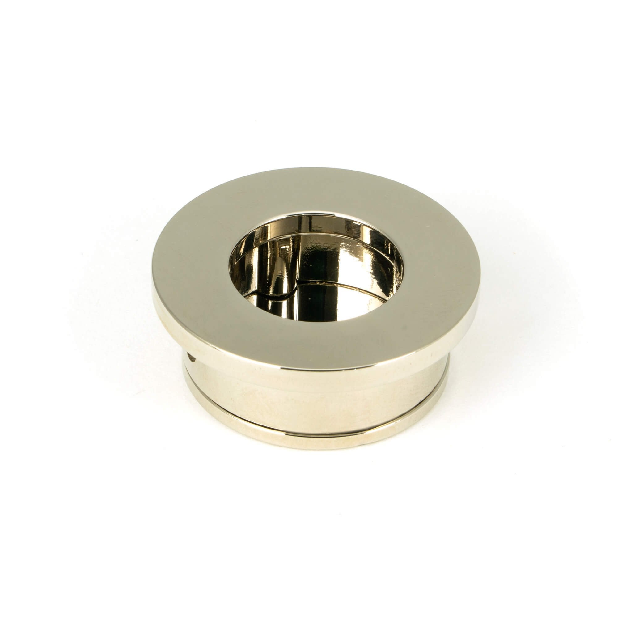 Polished Nickel Finger Edge Pull