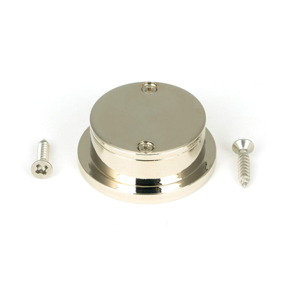 Polished Nickel Finger Edge Pull