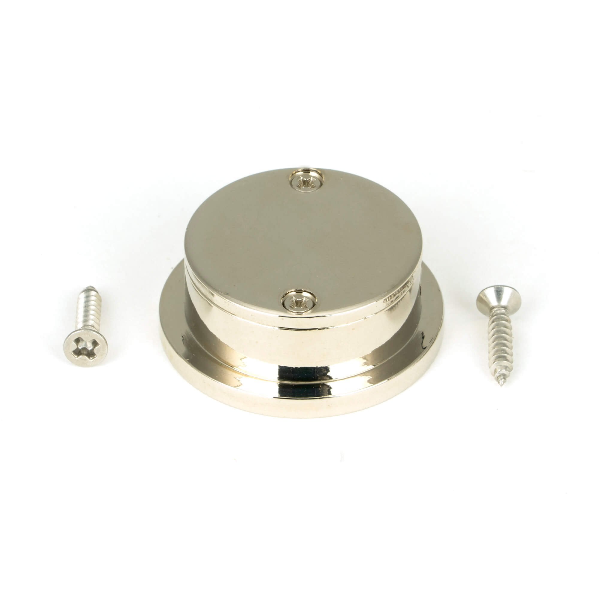 Polished Nickel Finger Edge Pull