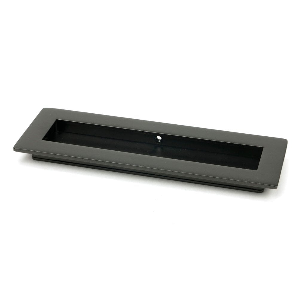 Aged Bronze Plain Rectangular Sliding Door Pull