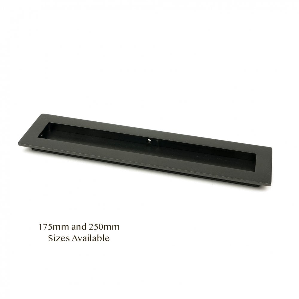 Aged Bronze Plain Rectangular Sliding Door Pull