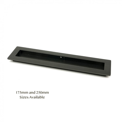 Aged Bronze Plain Rectangular Sliding Door Pull
