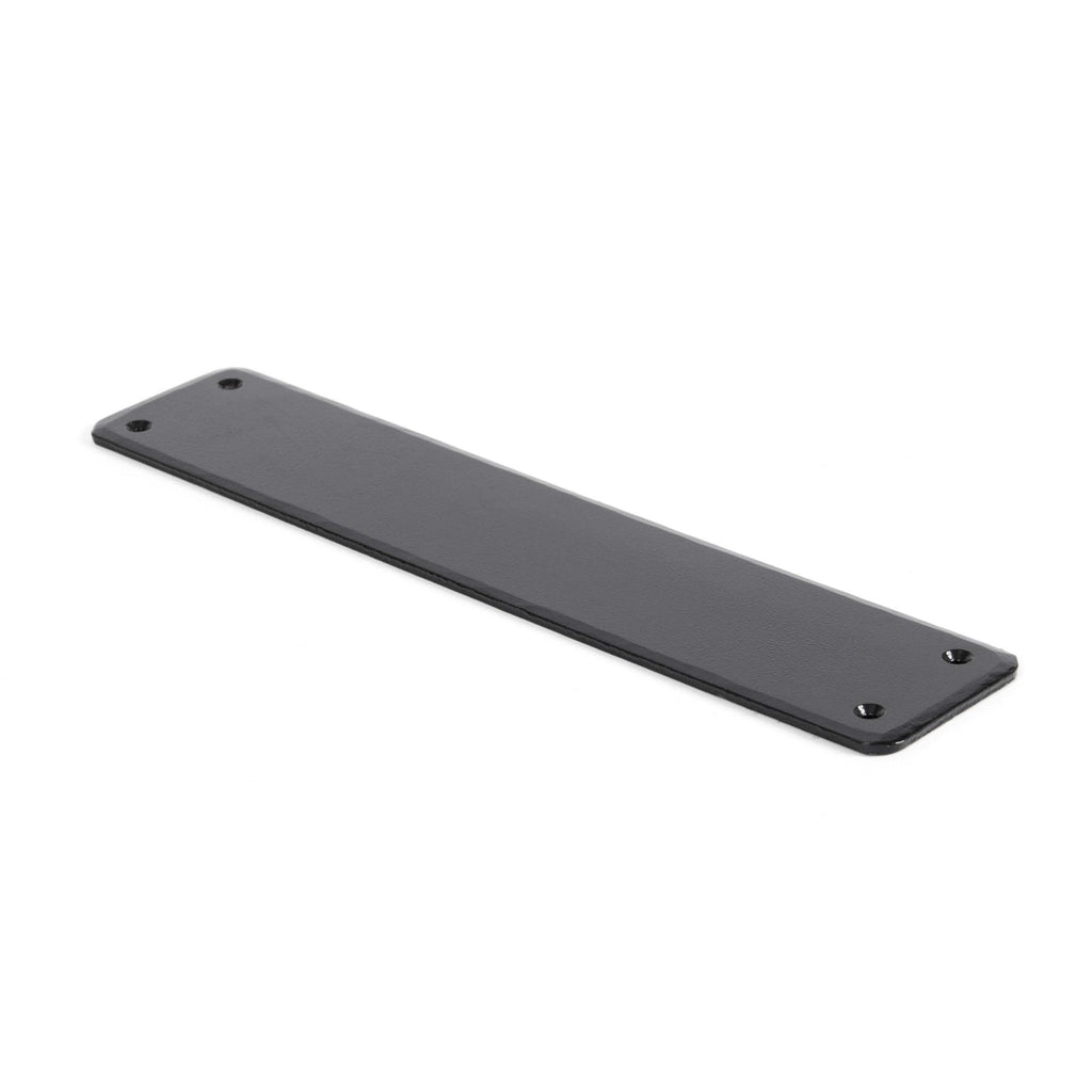 Black Plain Fingerplate