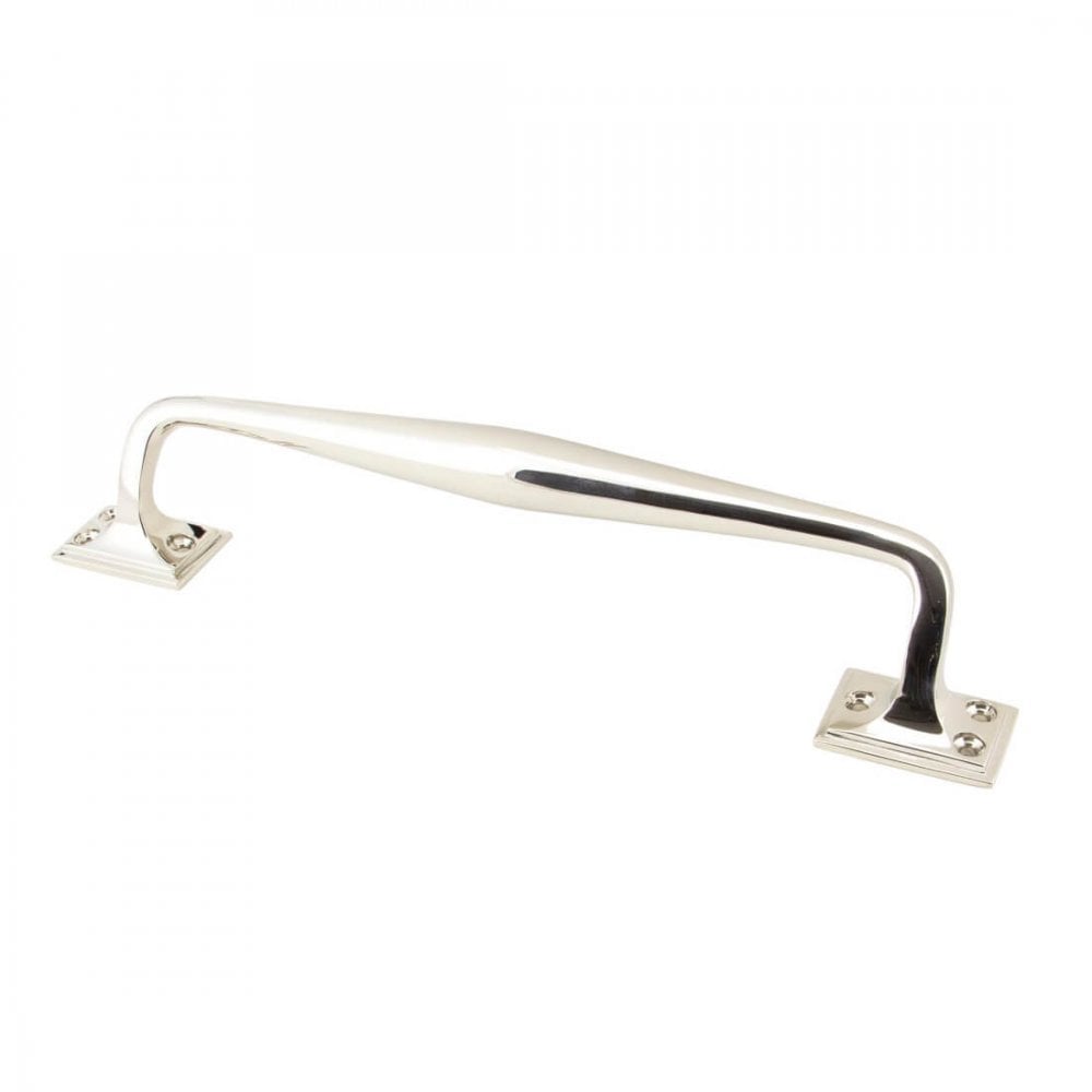 Polished Nickel Art Deco Pull Handle