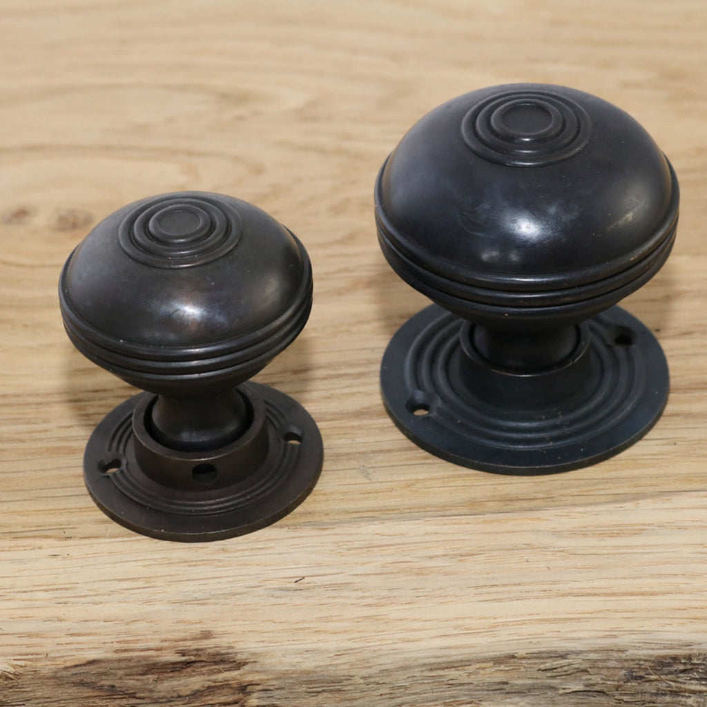 Aged Bronze Prestbury Door Knobs