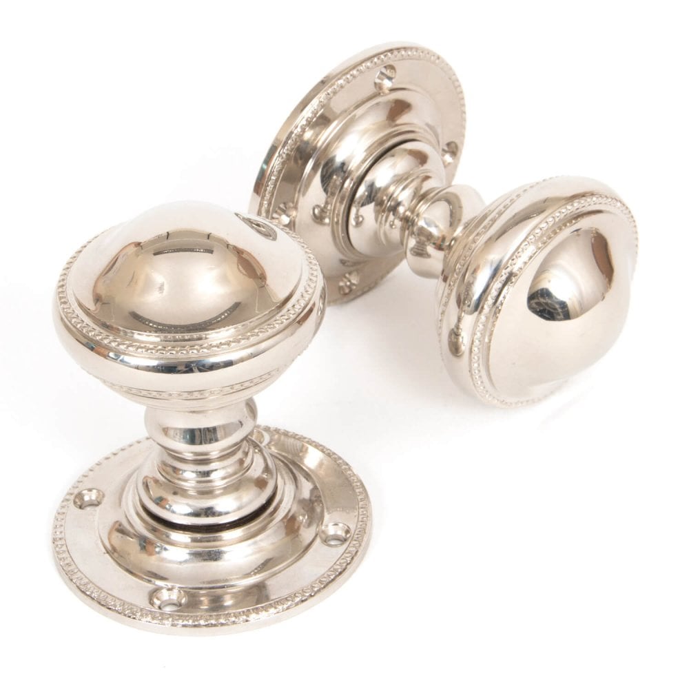 Nickel Brockworth Door Knobs
