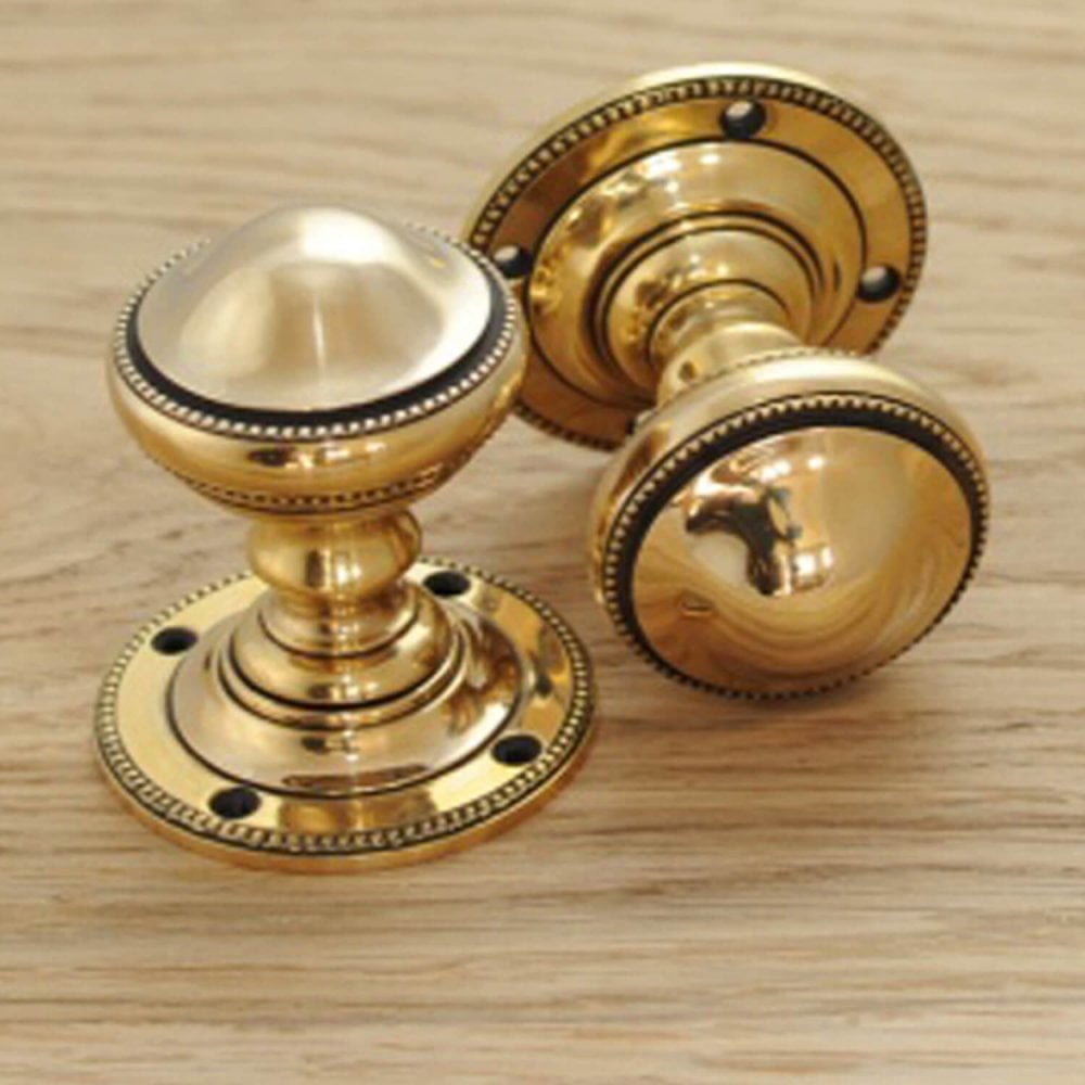 Aged Brass Brockworth Door Knobs