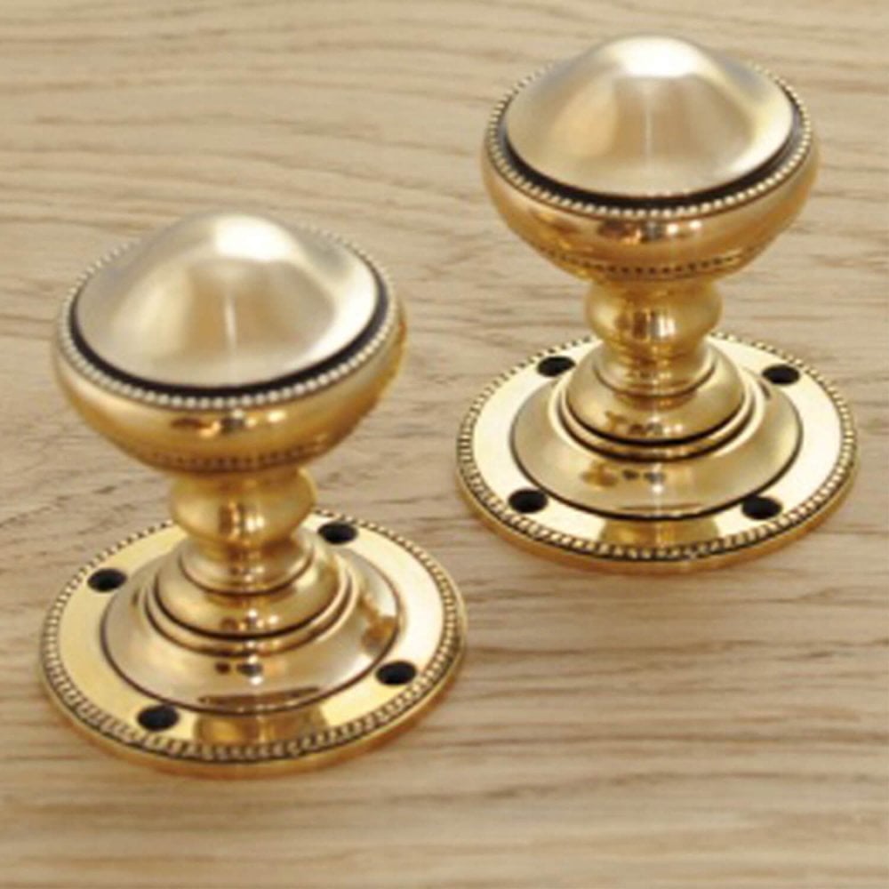 Aged Brass Brockworth Door Knobs