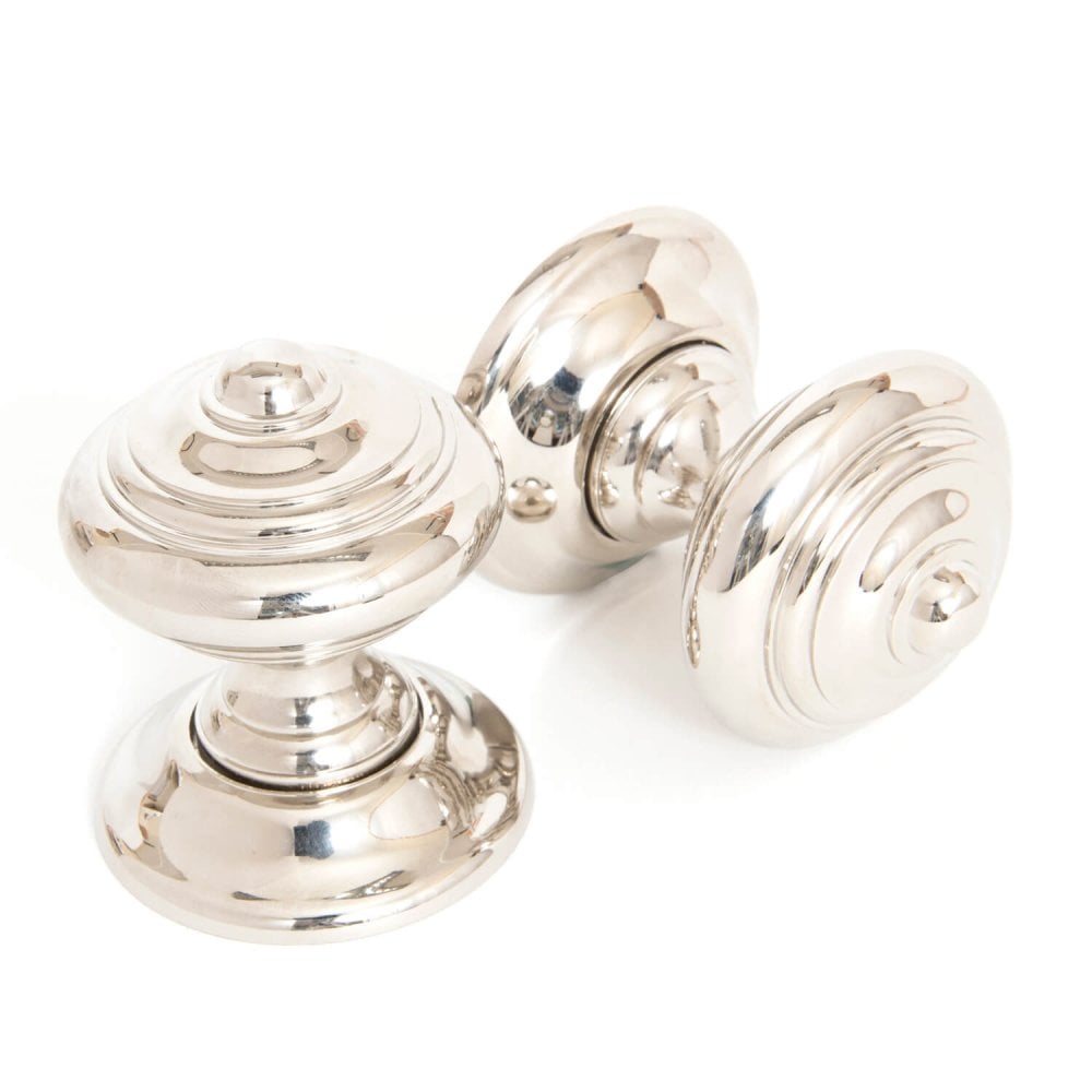 Nickel Elmore Door Knobs
