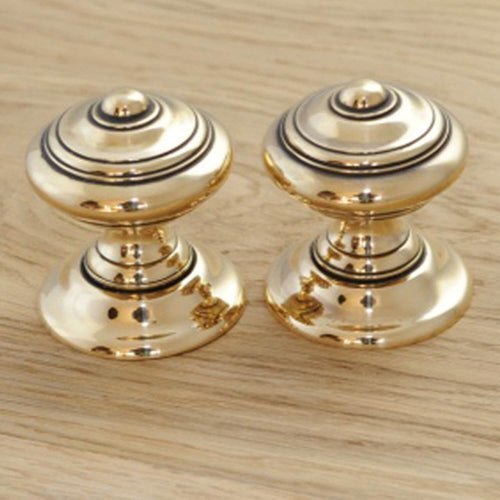 Aged Brass Elmore Door Knobs