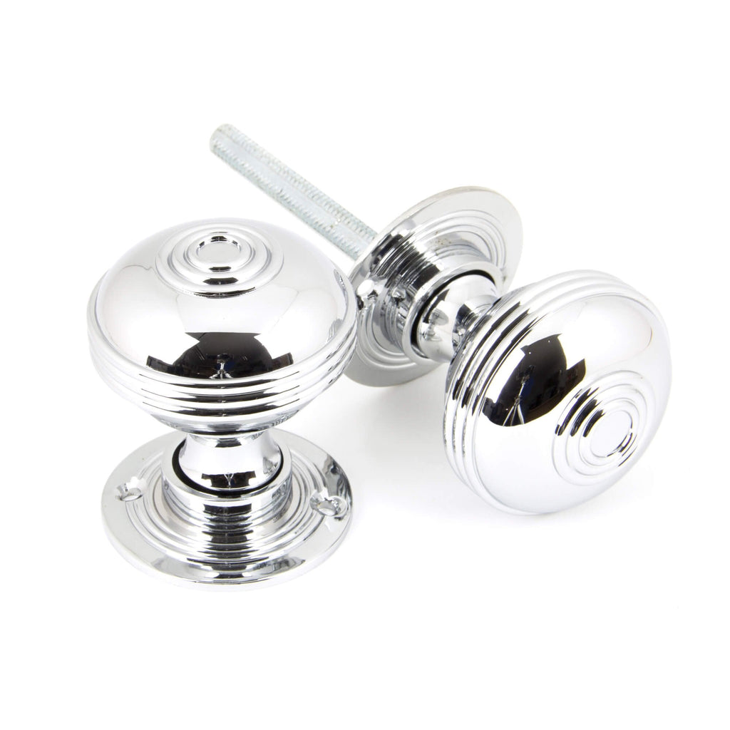 Polished Chrome Prestbury Door Knobs