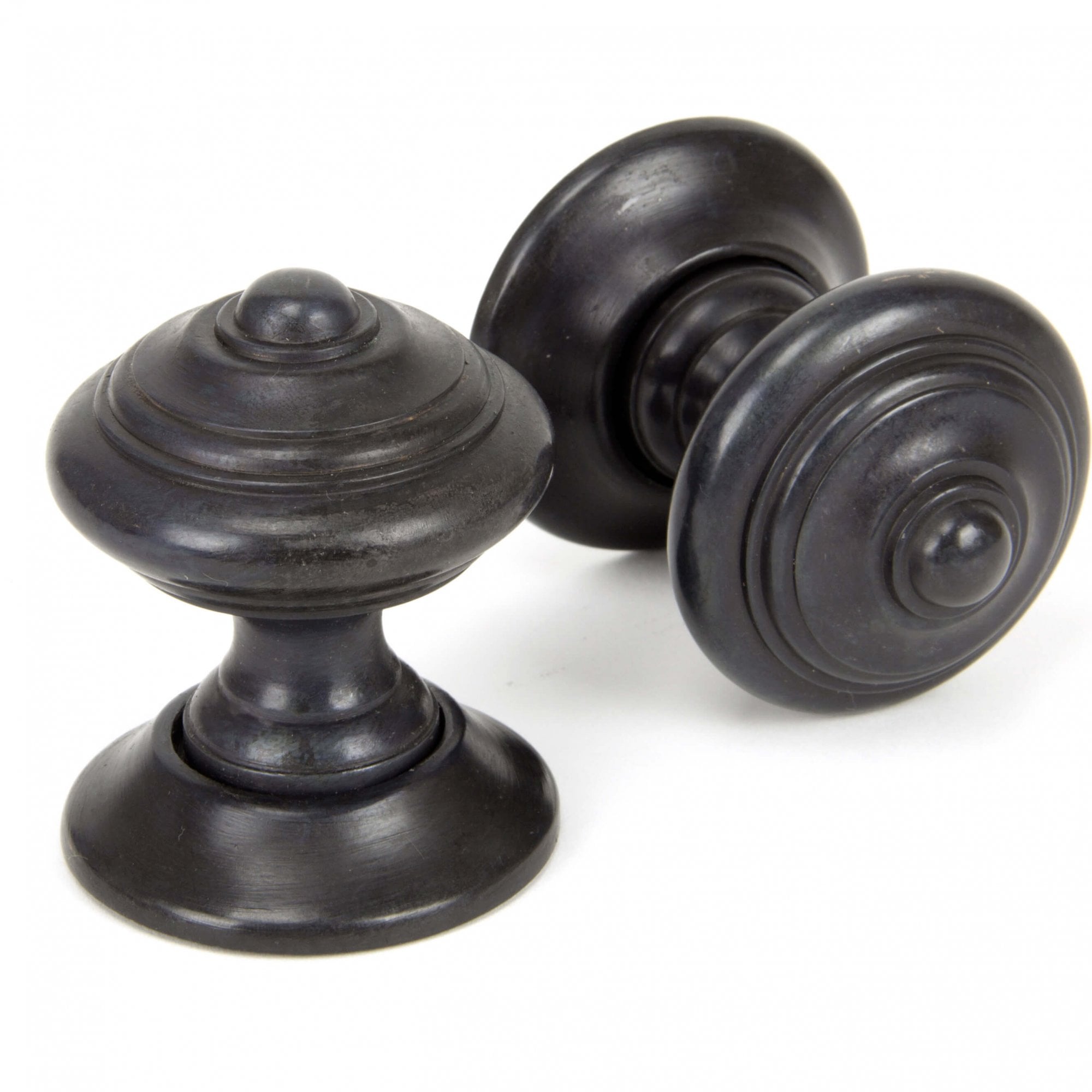 Aged Bronze Elmore Door Knobs