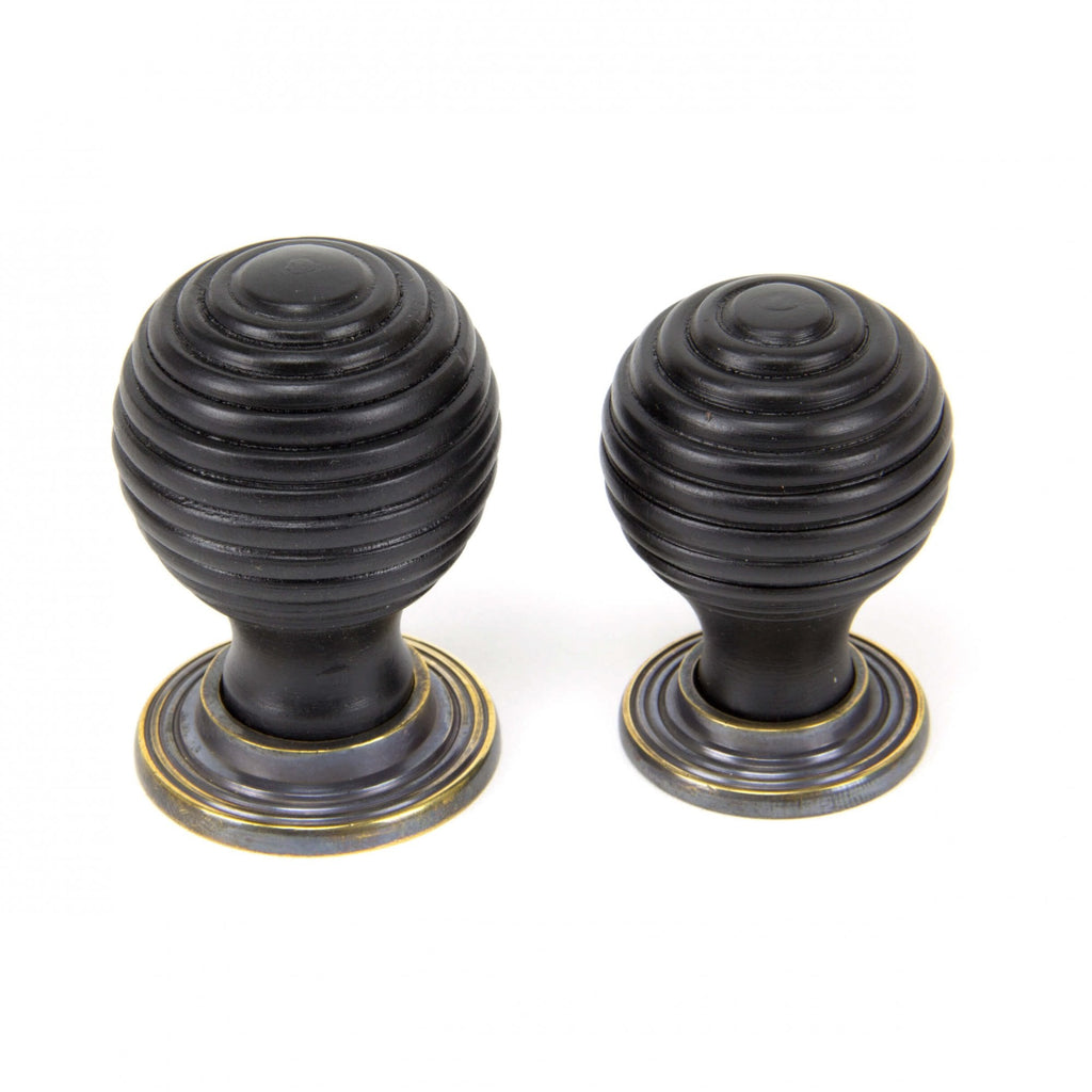 Ebonised Beehive Cabinet Knobs