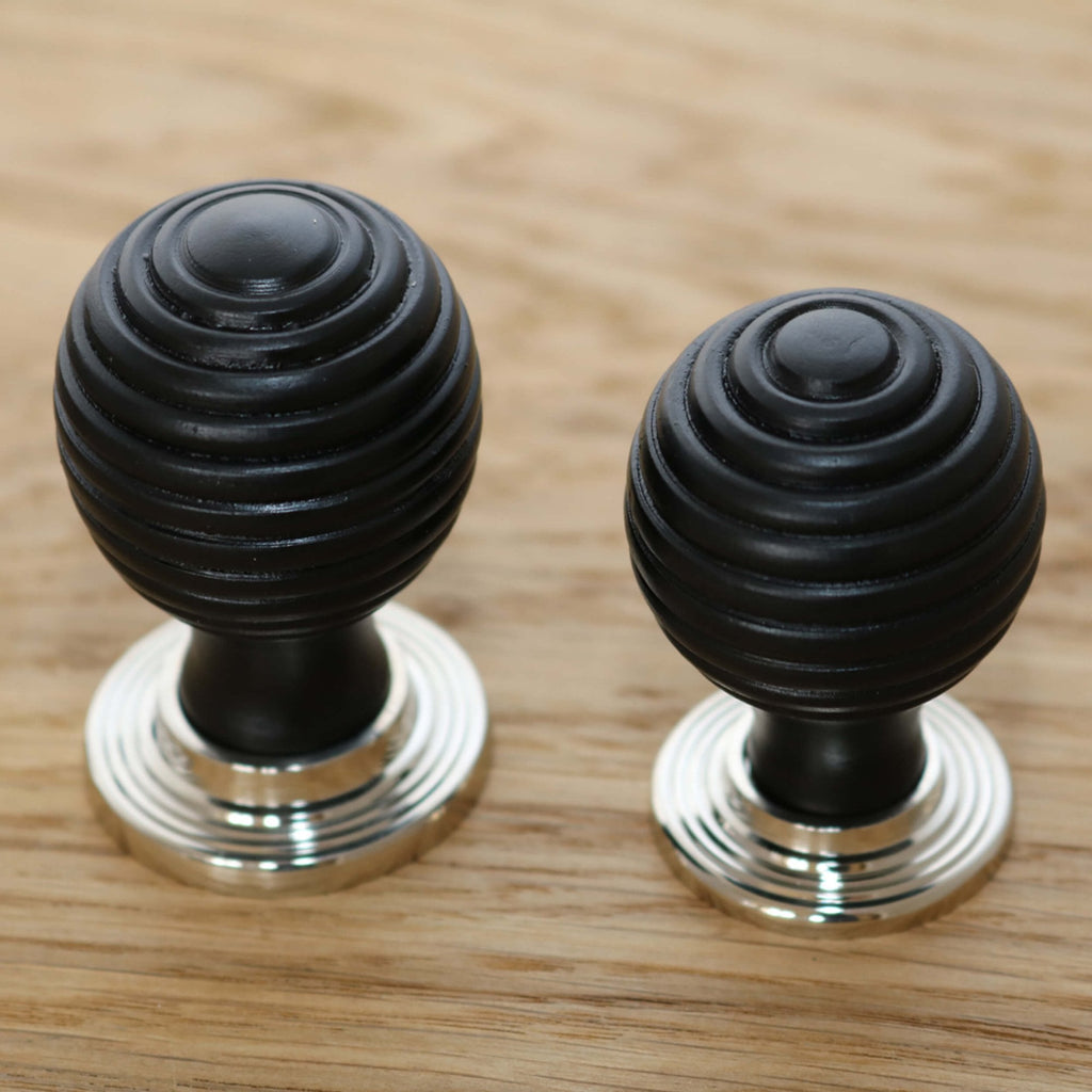 Ebonised Beehive Cabinet Knobs