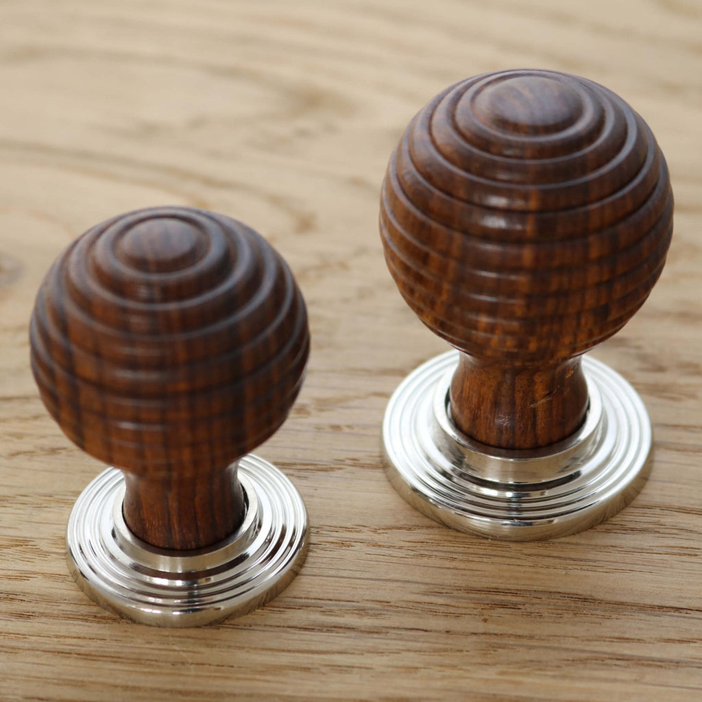 Rosewood Beehive Cabinet Knobs