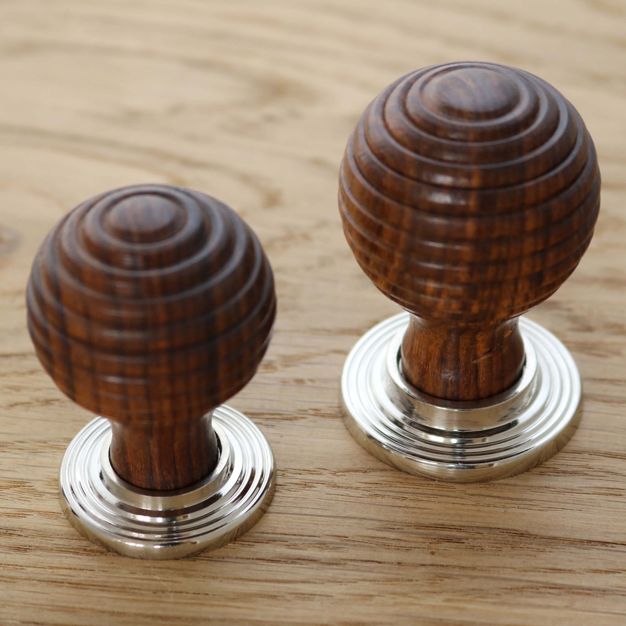 Rosewood Beehive Cabinet Knobs