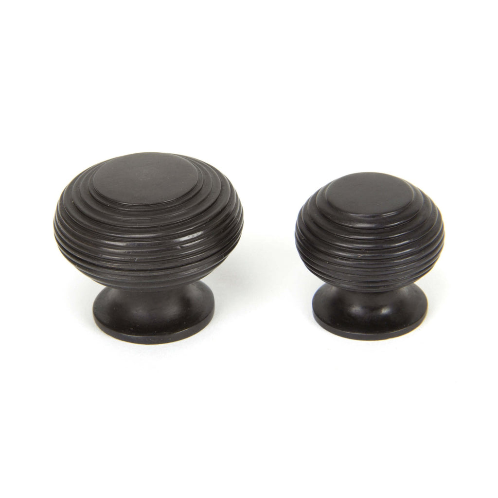 Aged Bronze Beehive Cabinet Knob
