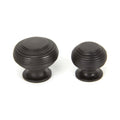 Aged Bronze Beehive Cabinet Knob