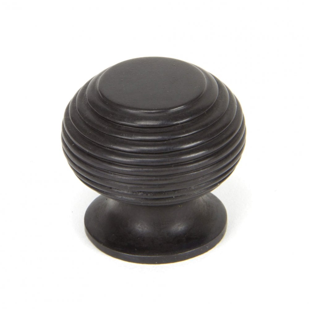 Aged Bronze Beehive Cabinet Knob