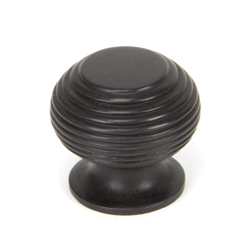 Aged Bronze Beehive Cabinet Knob