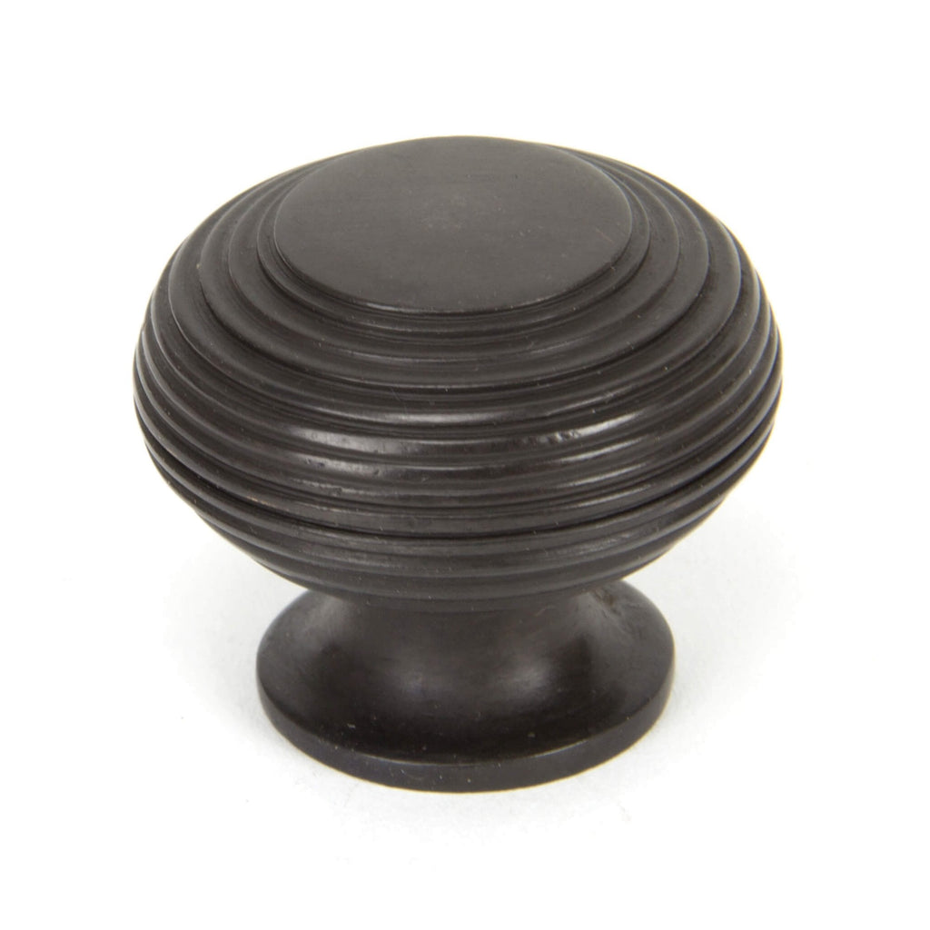 Aged Bronze Beehive Cabinet Knob