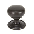 Aged Bronze Mushroom Cabinet Knob