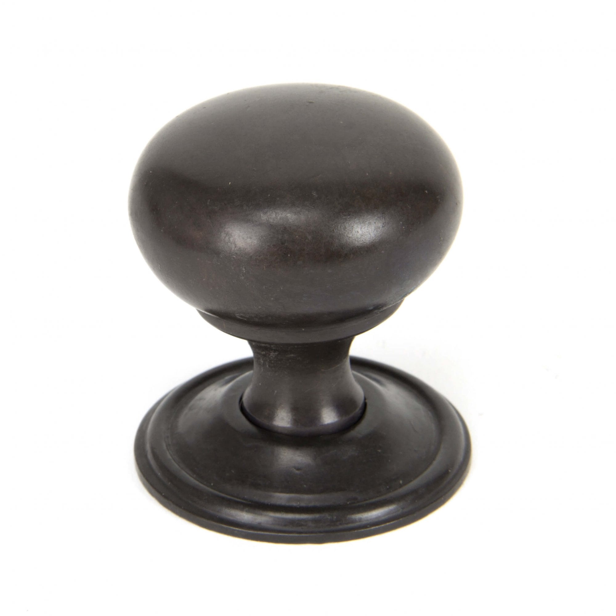 Aged Bronze Mushroom Cabinet Knob