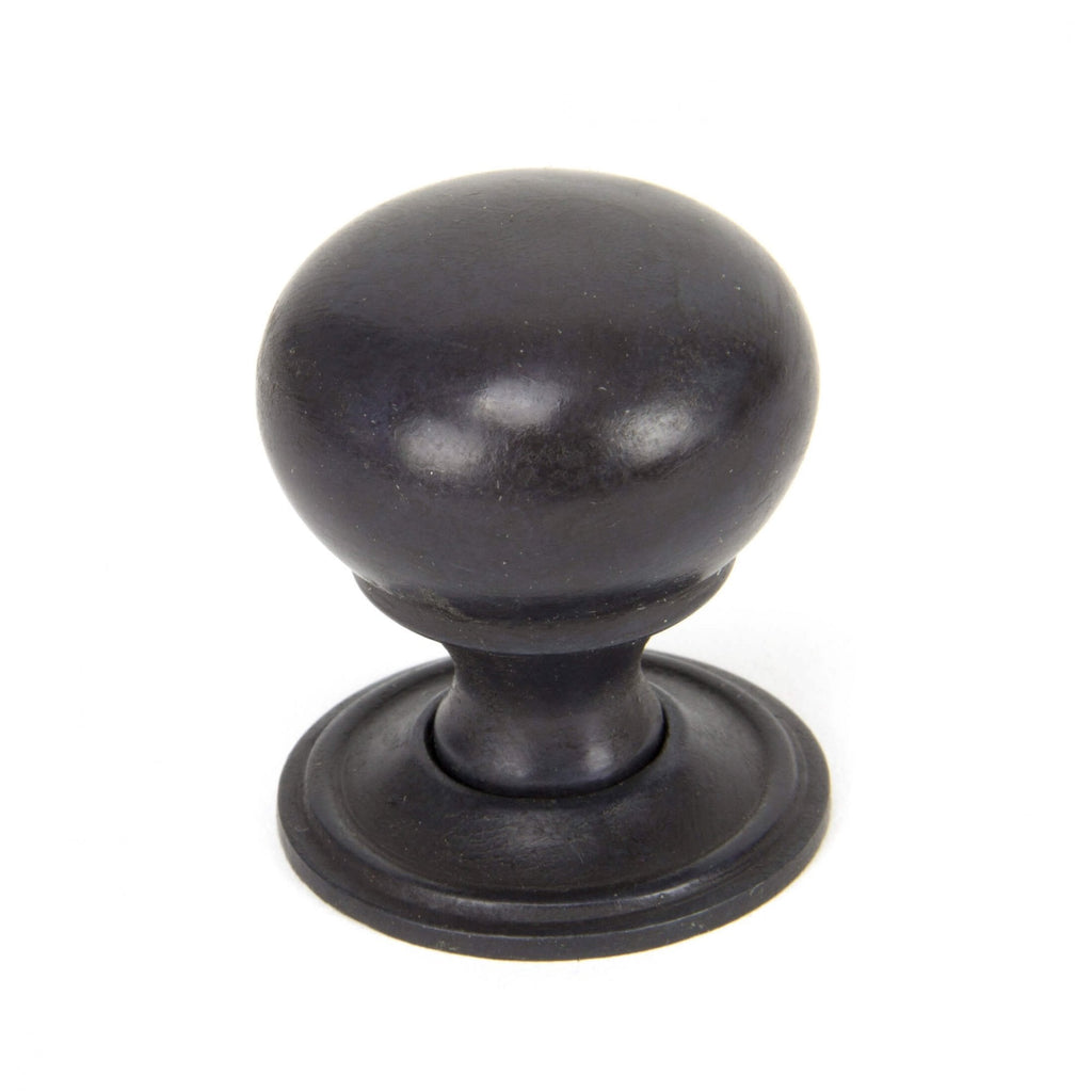 Aged Bronze Mushroom Cabinet Knob