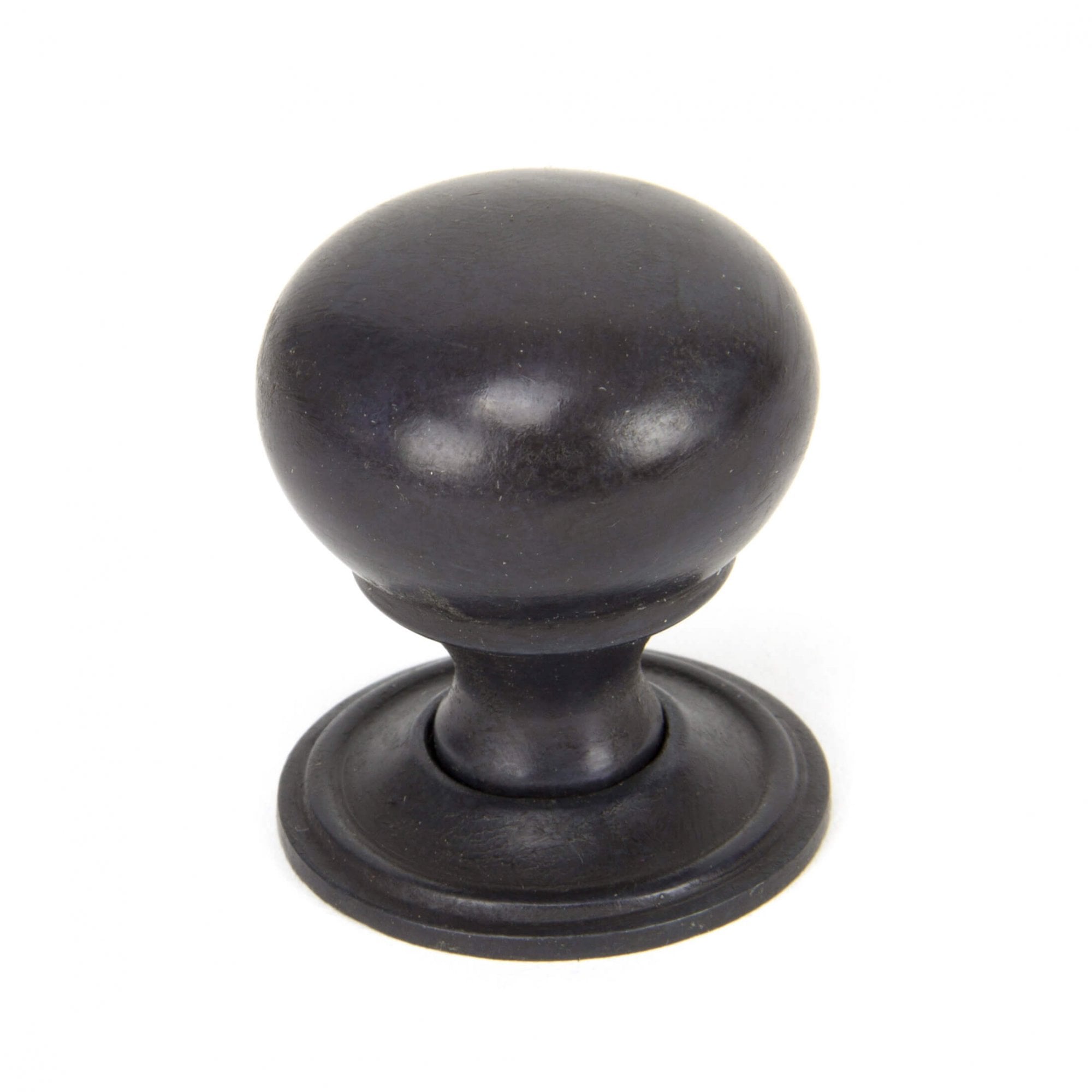 Aged Bronze Mushroom Cabinet Knob