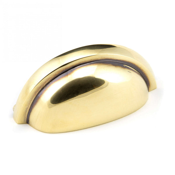 Regency Drawer Pull - Aged Brass