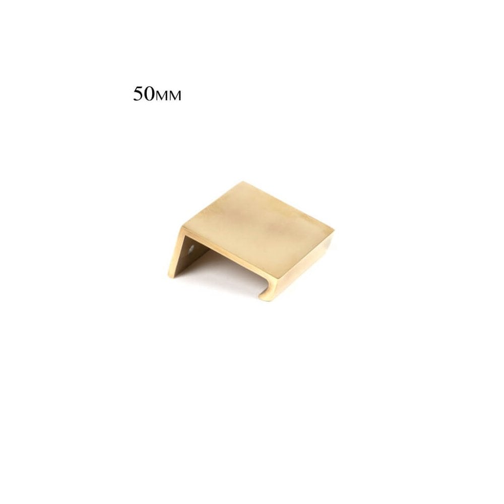 Aged Brass Plain Edge Pulls