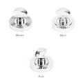 Polished Chrome Round Thumbturn Set