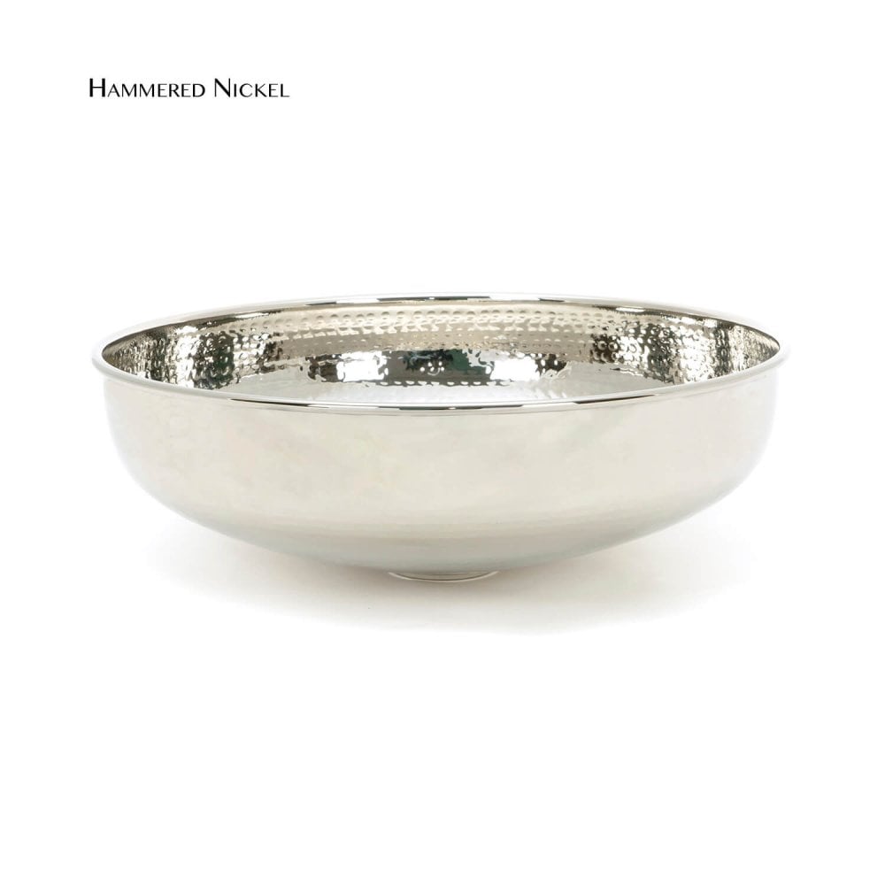 Polished Nickel Round Sink