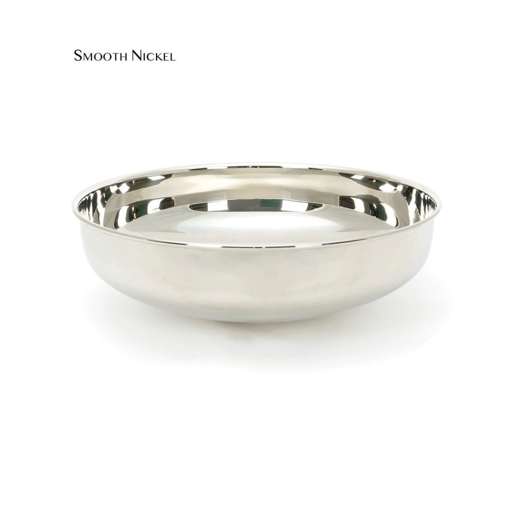 Polished Nickel Round Sink