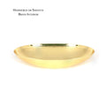 Brass Oval Sink