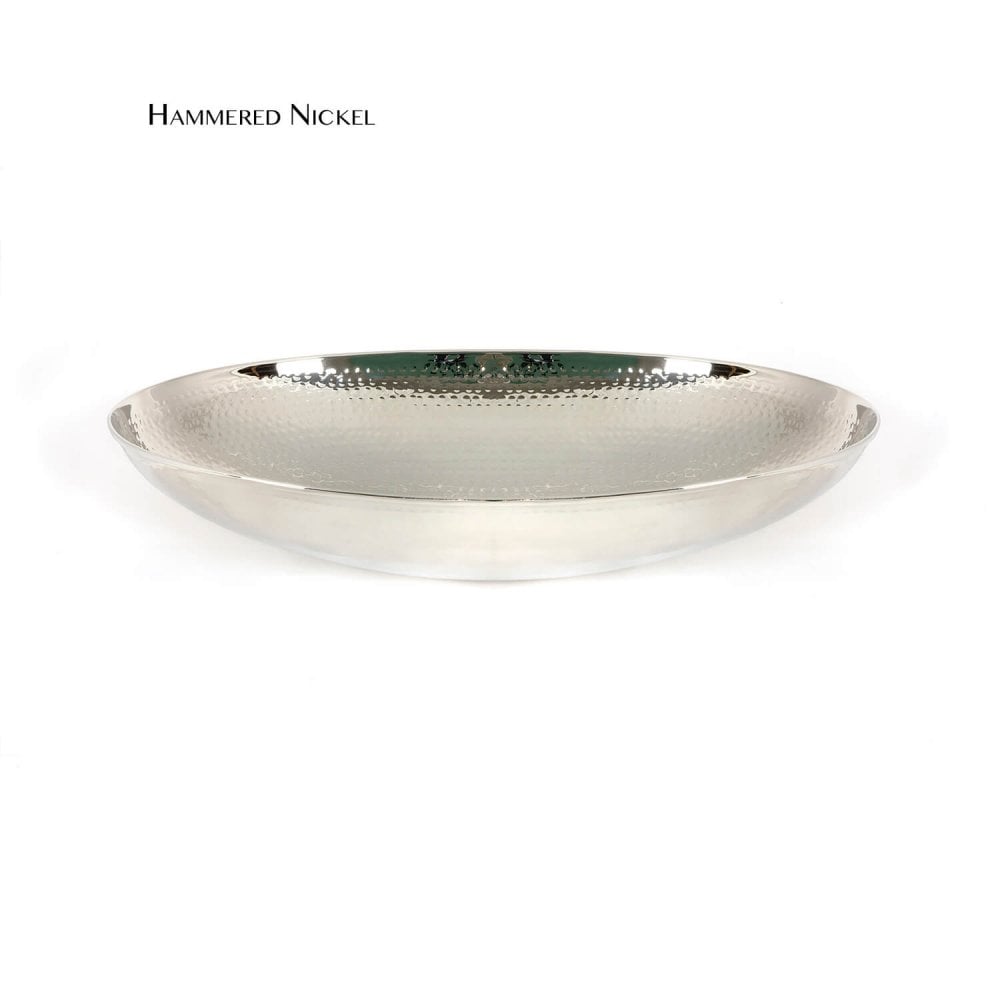 Polished Nickel Oval Sink