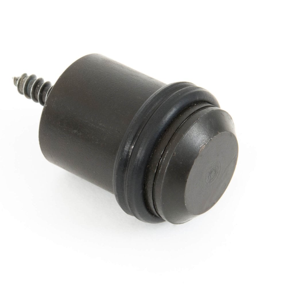 Floor Mounted Door Stop - Black or Pewter