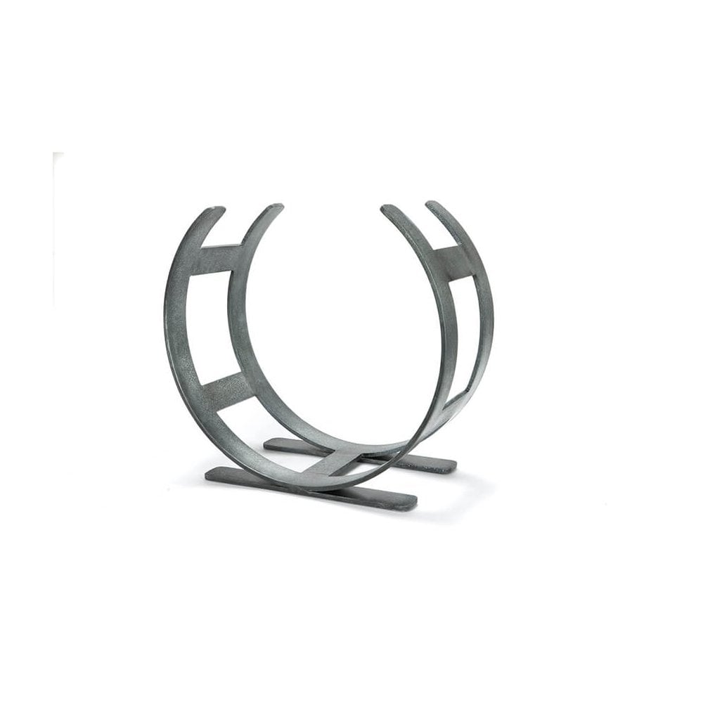Pewter Curved Log Holder